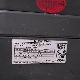 1QG0 2AH71 询价 99新伺服电机1FK7083