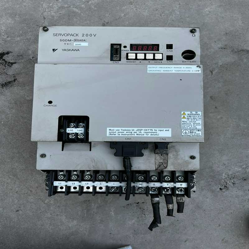 议~SGDM-60ADA 安川5.5KW驱动器。实图拍摄