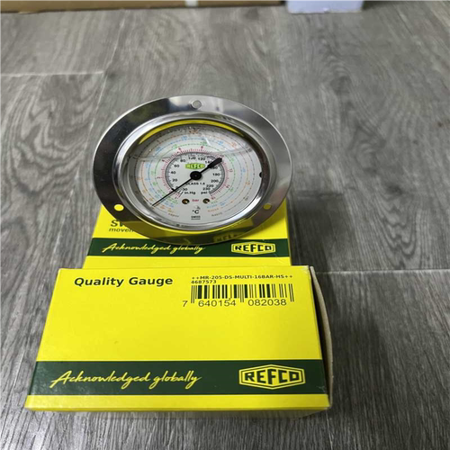 **原装正品REFCO威科冷媒压力表空调机组油表MR-205/305-DS-MU*
