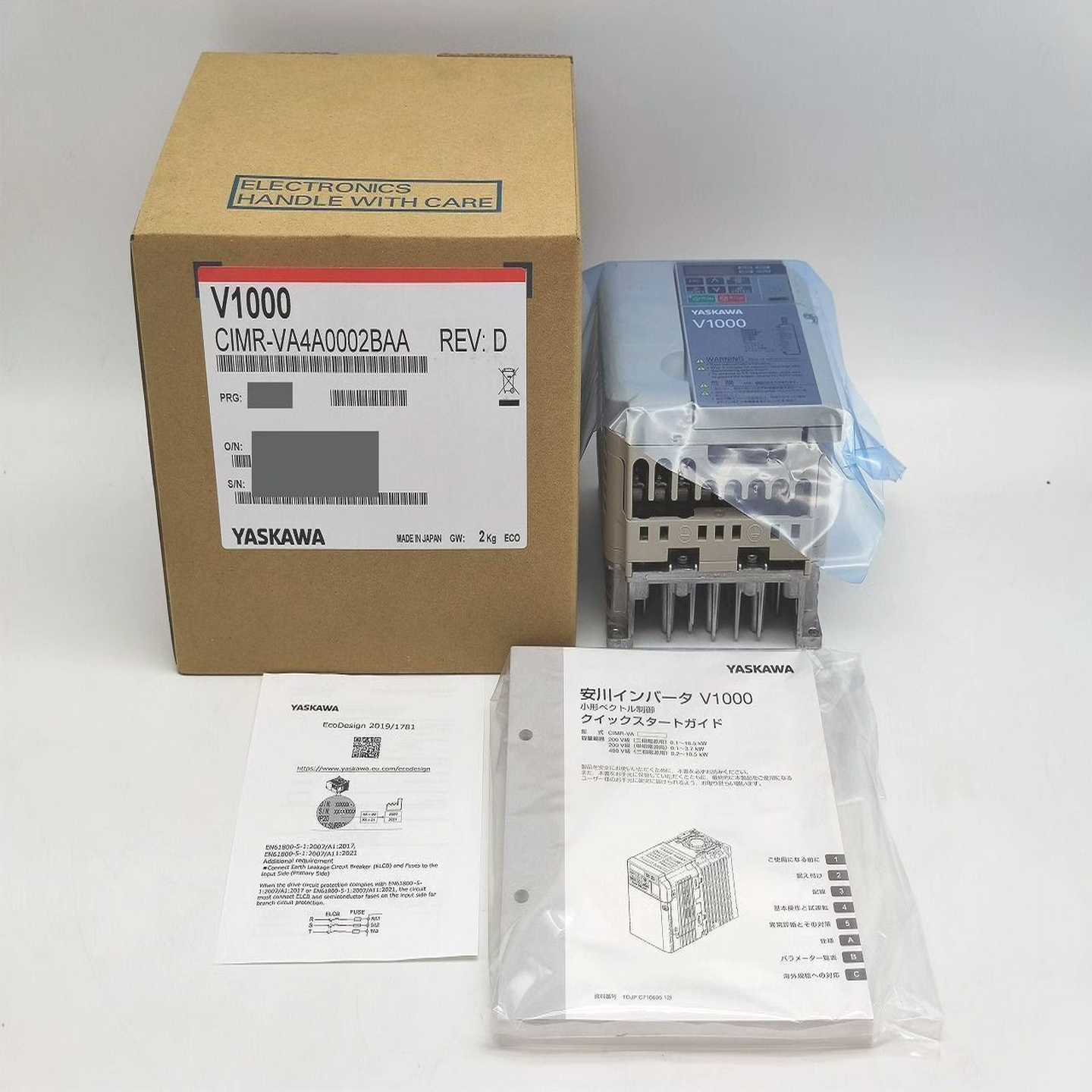 (询价)安川变频器CIMR-VA4A0002BAA