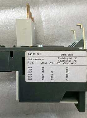(询价)ABB热继电器TA110DU-90(82500491)  3