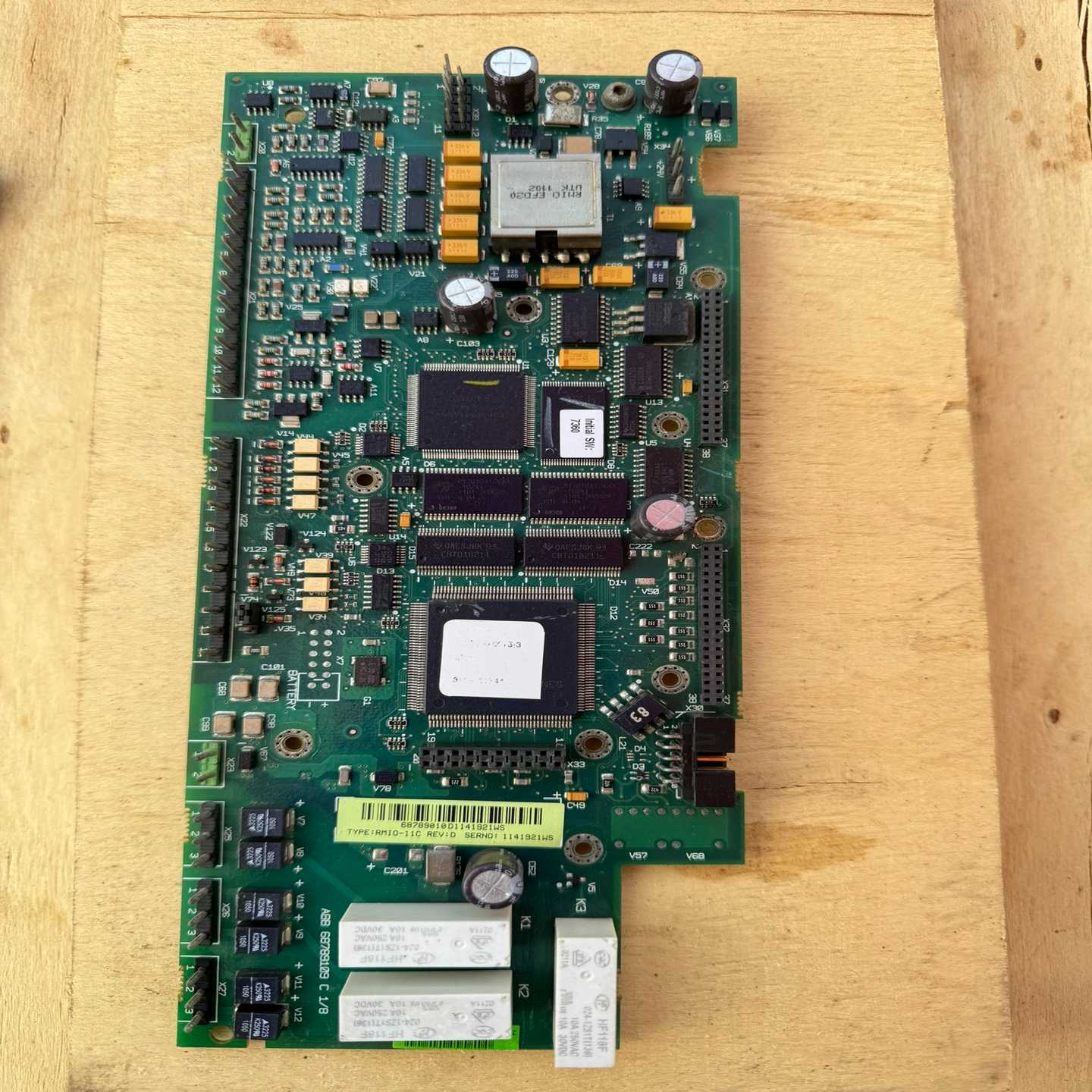 acs800变频器主板RMIO-11C功能可测试【卡奥电子】