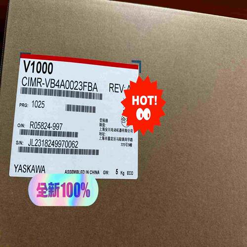 安川变频器CIMR-VB4A0023FBA全新正品现货~询价
