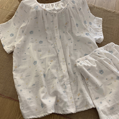 棉花泡泡原创设计A类全棉睡衣