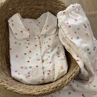 棉花泡泡原创设计A类全棉睡衣