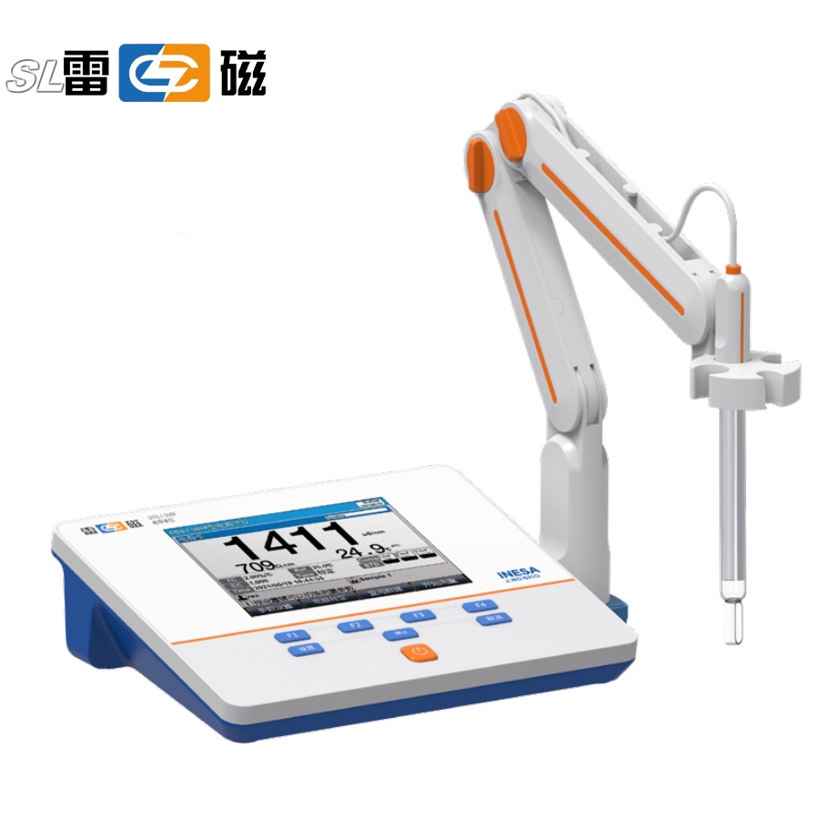 上海雷磁电导率仪 DDSJ-308F实验室台式电导率计 电阻率TDS盐度仪