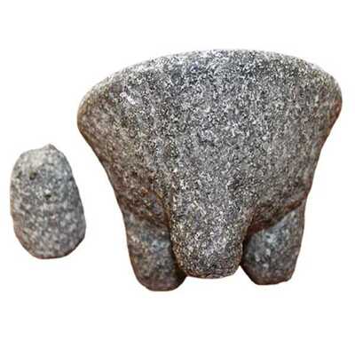 加工各种尺寸蒜臼子石臼研钵捣蒜器蒜罐研磨器mortar and pes