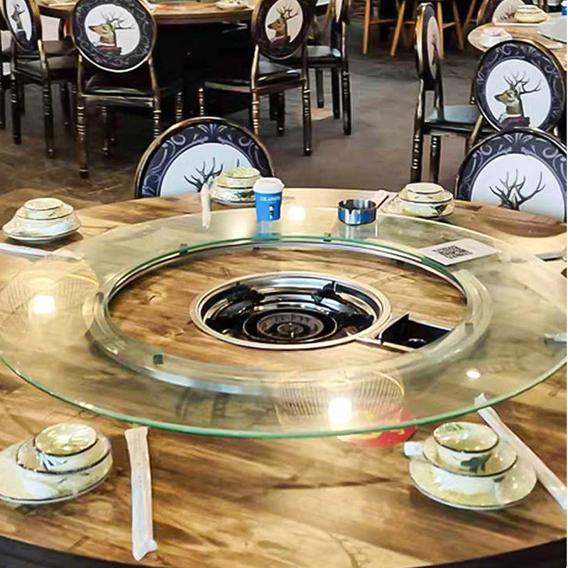 大圆桌转盘底座转轴火锅桌不锈钢轴承钢化玻璃大理石酒店饭店转芯,住宅家具,玻璃餐桌,淘宝优惠券,粉丝福利购,淘宝优惠卷