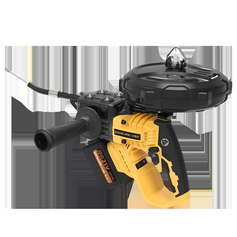 电动穿线器引线器 锂电机电工专用工具电缆自动万能拉放线神器