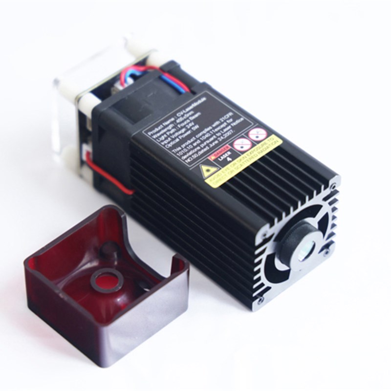 24v激光模组20w大功率激光器真实出光10w激光雕刻机专用配件