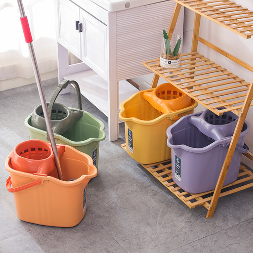 加厚地拖桶大容量拖把桶水桶挤水桶家用清洗桶老式塑料拧水墩布桶