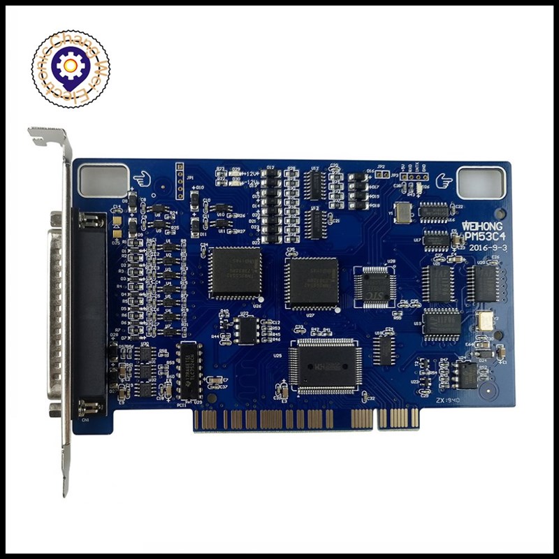 全新雕刻机控制板3轴 PM53C EX23A端子板 控制卡 数据线 量大从优