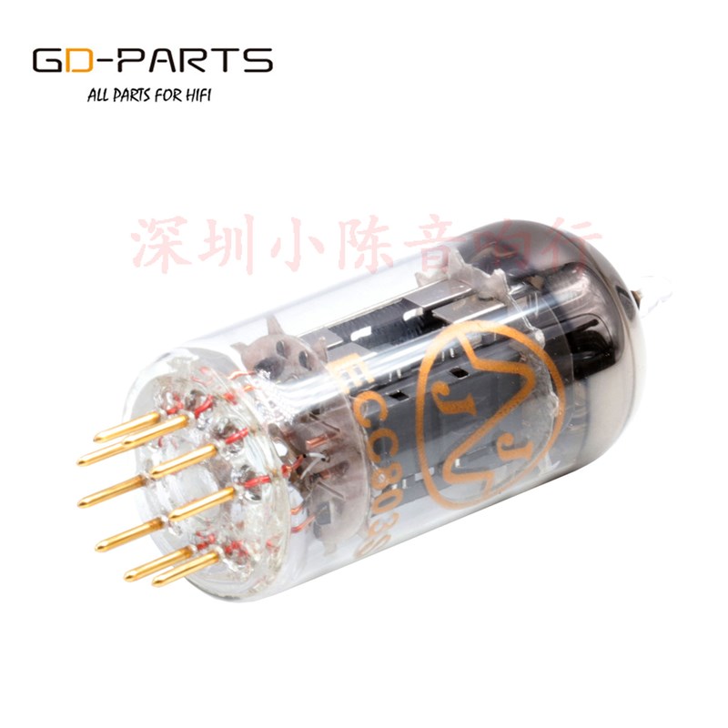 捷克JJ 12AX7/ECC803S U7/ECC802S T7/ECC81 6922 金脚长屏电子管