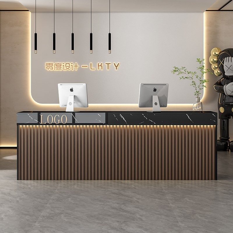 简易店铺小型超市收银台吧台柜服装店美容院奶茶店公司前台接待台,商业/办公家具,收银台,淘宝优惠券,粉丝福利购,淘宝优惠卷