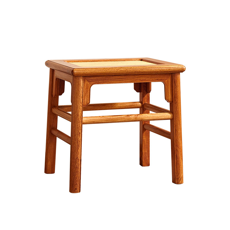蕴秀阁缅甸花梨方凳明式家具家用大果紫檀茶桌凳子简约王世襄杌凳,住宅家具,红木椅凳,淘宝优惠券,粉丝福利购,淘宝优惠卷