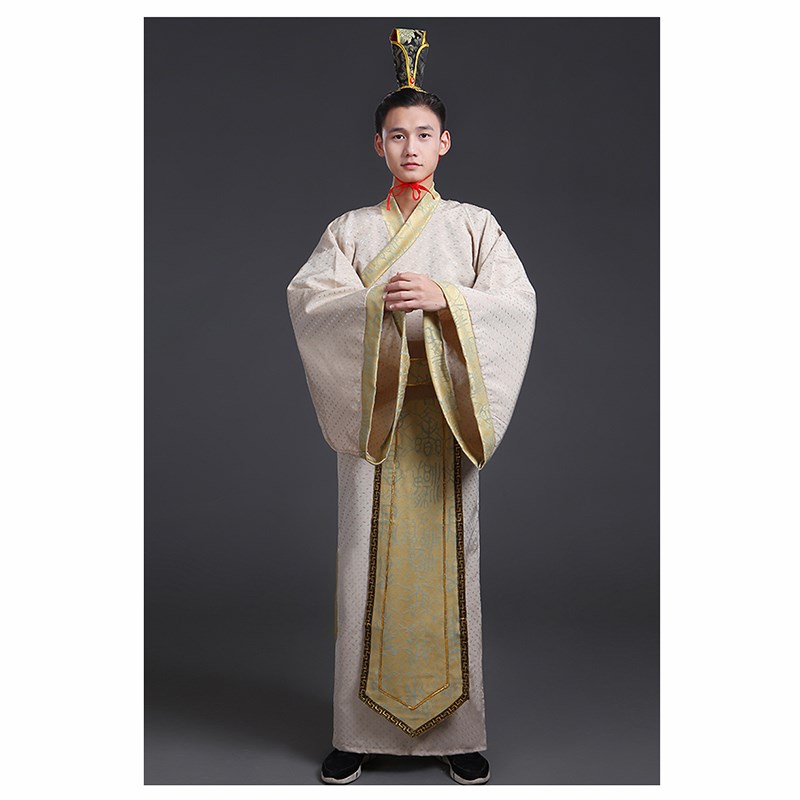 古装汉服男秦汉三国唐朝士兵楚国将军大臣剑客武将武侠风唐装民族