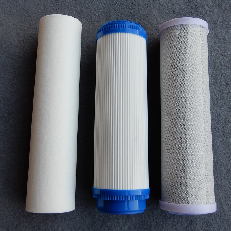 总馨净水器滤芯家用净水机过滤器10寸PP棉活性炭通用全套三级套装