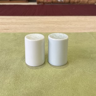 白瓷茶壶盖托盖置陶瓷盖碗盖子配件影青摆件创意功夫茶具茶道零配