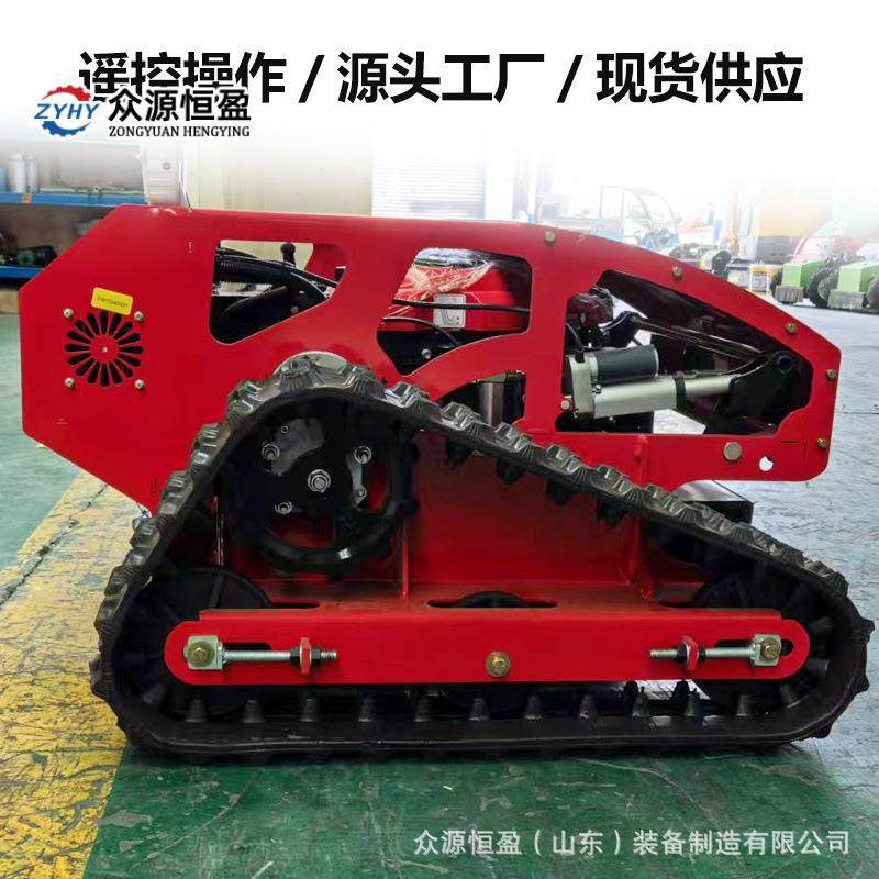 远程除草遥控割草机 Robotic Lawnmower履带式智能堤坝剪草机