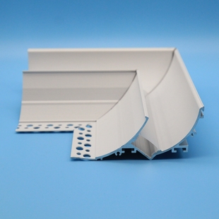 免吊顶洗墙灯明装反光灯槽顶角免开槽回光灯石膏线阴角线性灯槽