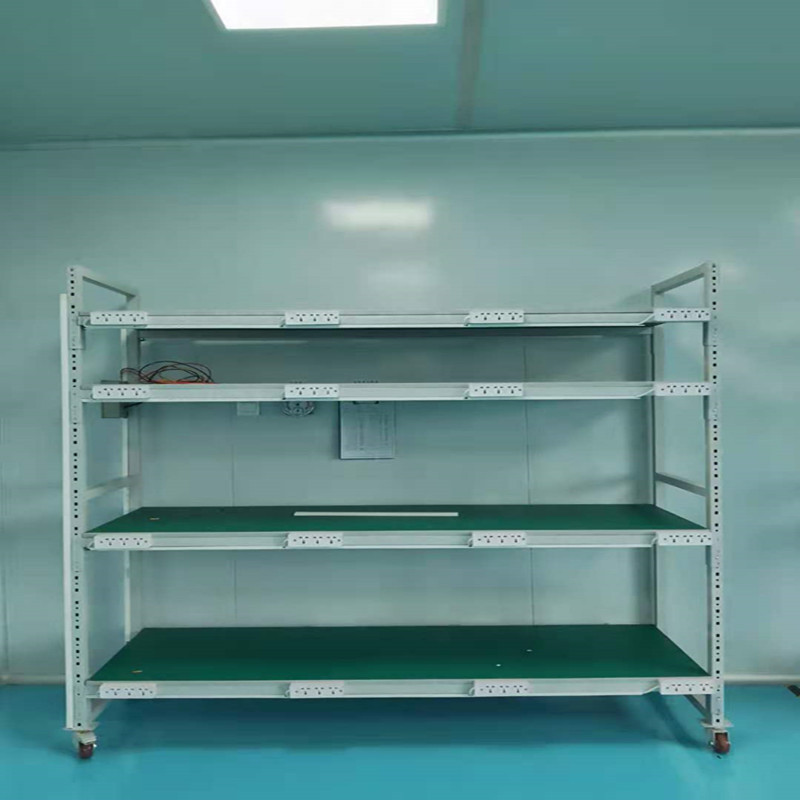 防静电周转车物料架置物架精益管小推车车间移动多层工作台手推车