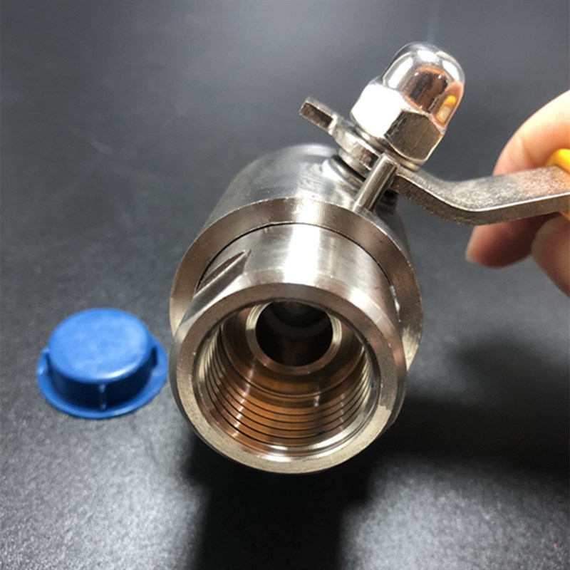 201/304不锈钢气源球阀/QG.QY1-64P高压卡套球阀/碳钢/G1/2-6 8