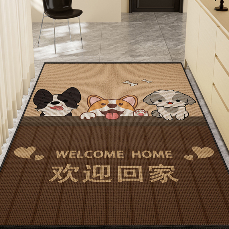 入户门地垫进门地毯门口家用门垫防滑客厅轻奢高级加厚脚垫可裁剪