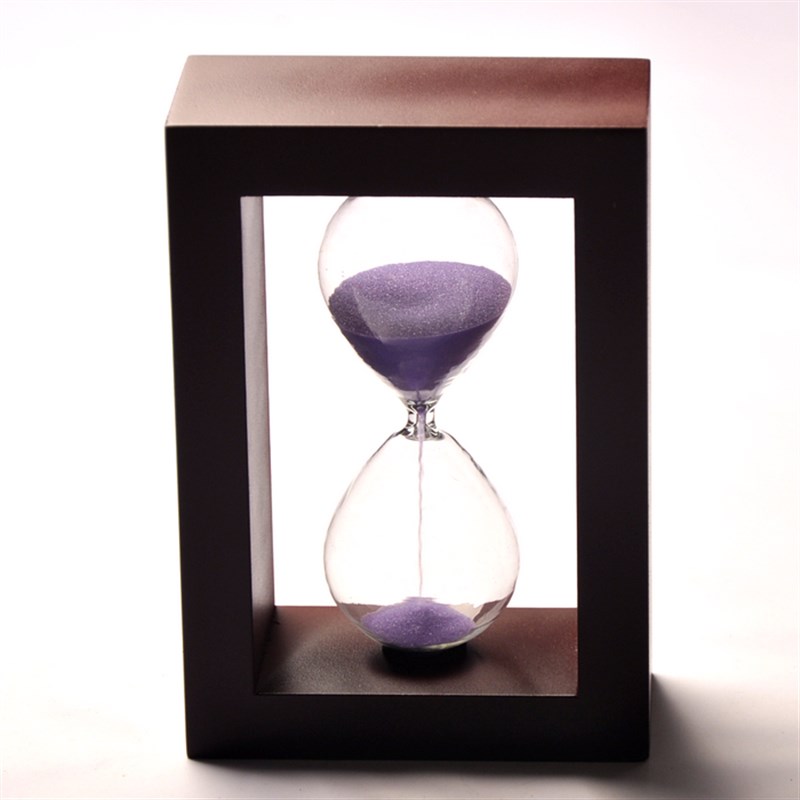 3/10分钟木框沙漏计时器创意家居摆件生日礼物刻字送老师同学女友