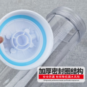 10寸滤瓶前置过滤器家用净水器透明瓶4分2分pp棉滤芯配件通用滤桶