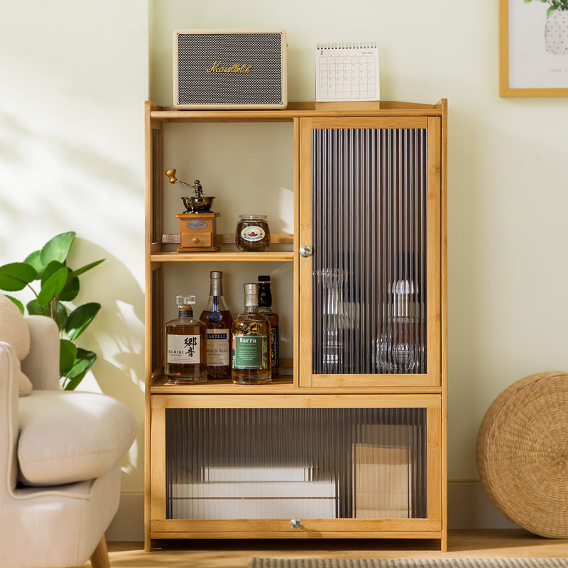 餐边柜茶水柜厨房储物柜子碗柜日式小户型客厅靠墙置物架餐厅酒柜