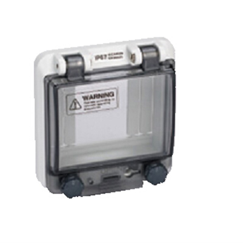 防尘保护罩四回路空气开关透明保护窗罩4P漏电保护开关盒电箱专用