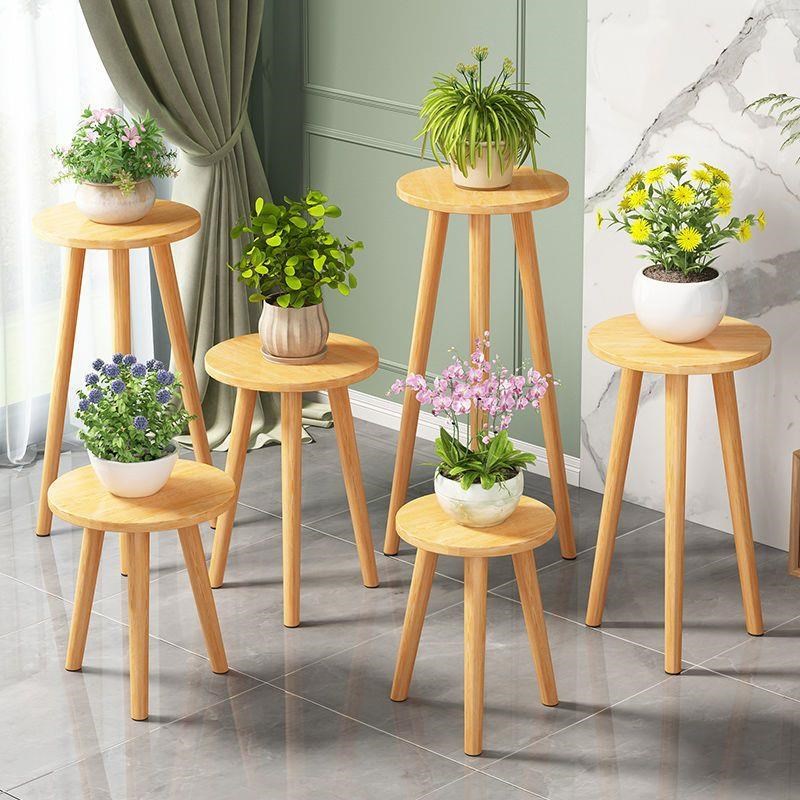 绿萝吊兰实木花盆架室内花架花几阳台飘窗多肉花卉盆景架客厅边几