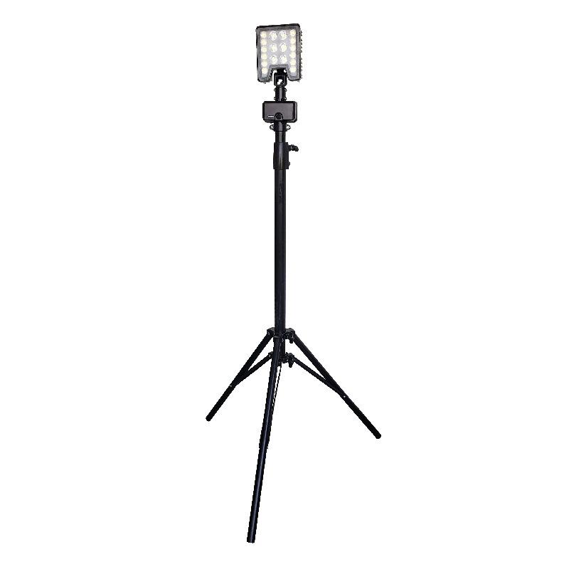 便携式应急照明工作灯 LED可伸缩移动充电落地三脚架灯应急灯具