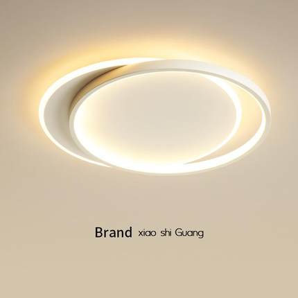 2023年新款LED主卧室灯北欧房间书房圆形极简现代简约客厅吸顶灯