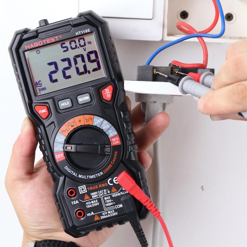 HT118E四位半华博新品数字万用表