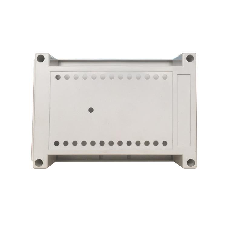 PLC工控盒 导轨式壳体 塑料控制器外壳 电子机壳模具注塑加工