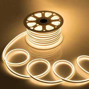 6 X 12mm Flexible IP67 Waterproof Neon LED Strip Light 12V