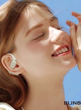 BLINBLIN智能翻译V49不入耳OWS蓝牙耳机降噪超长续航蓝牙AI智翻译