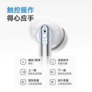 BLINBLIN蓝牙耳机LED数显ENC降噪通话游戏低延迟耳机超长续航XY15