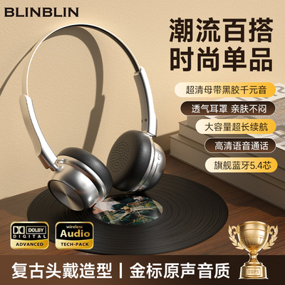 BLINBLIN头戴式蓝牙耳机CR-20