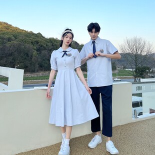 小学初中高中学生班服合唱演出服夏季 拍照 英伦学院风jk制服毕业季