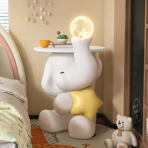 大象落地灯床头柜一体儿童房客厅卧室电视柜沙发旁边乔迁新居