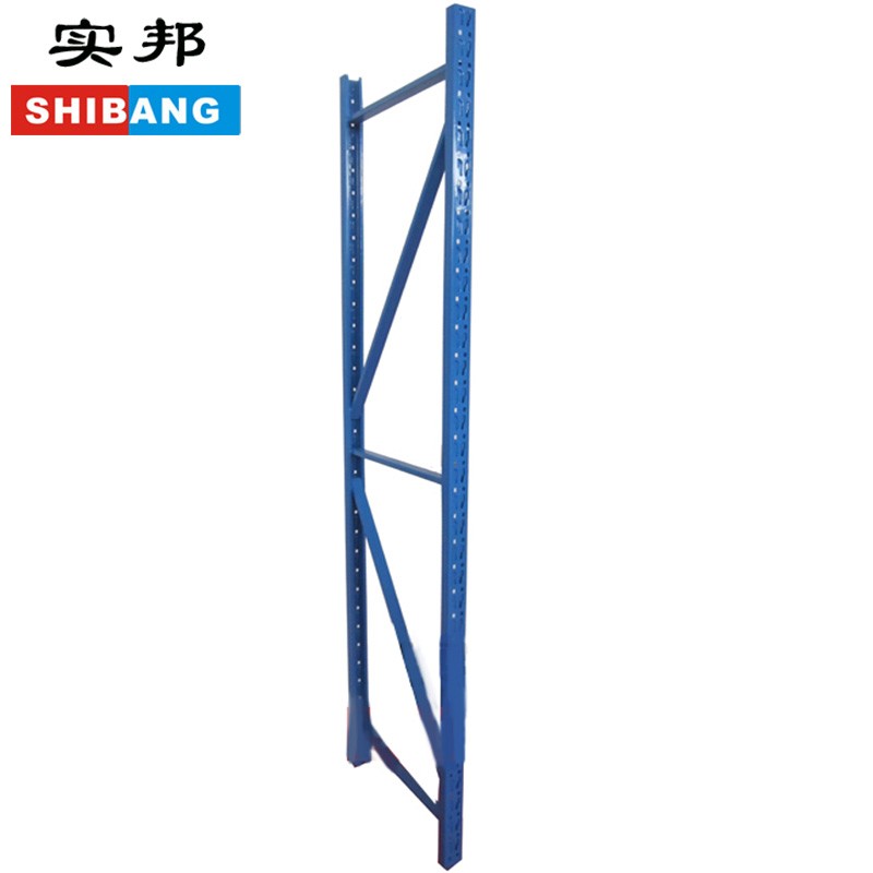 实邦轻型储立柱材料 库货架立柱层储藏金属图片