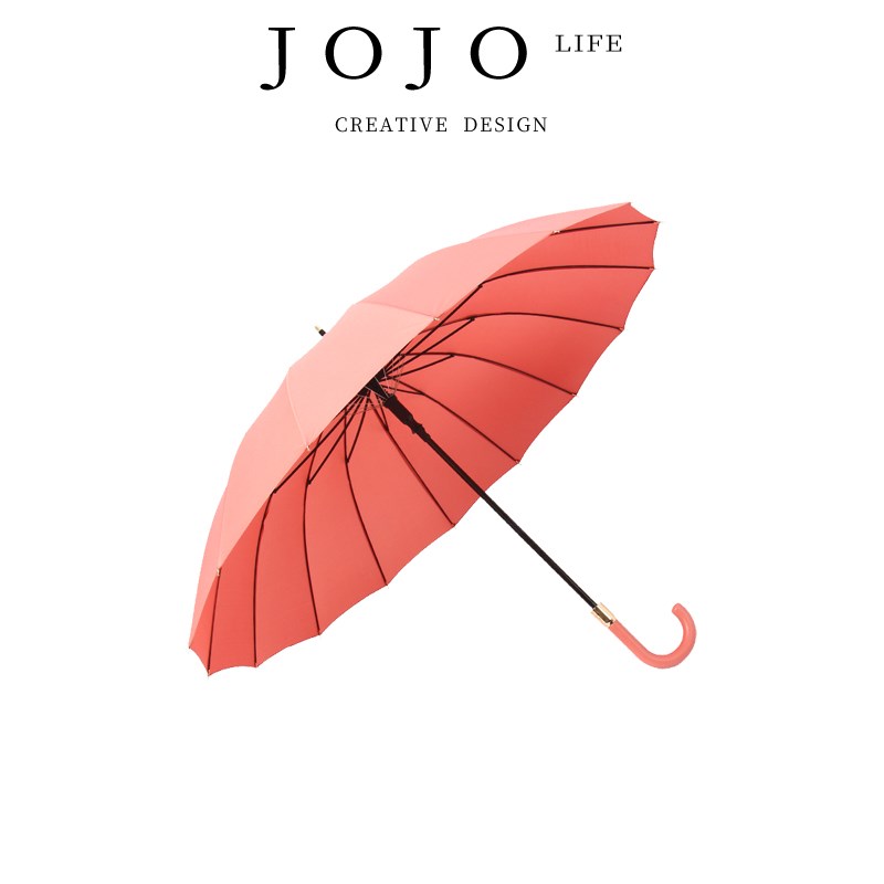 JOJOS L. PD.symbol. 晴雨两用伞自动大号双人长柄直杆伞 兵符