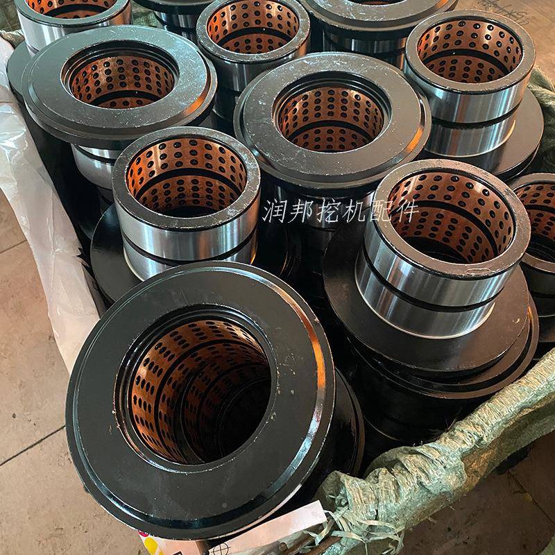 挖机大宇/松三一斗山FSU5徐掘5支重轮现代工60驱动齿引导轮小导向