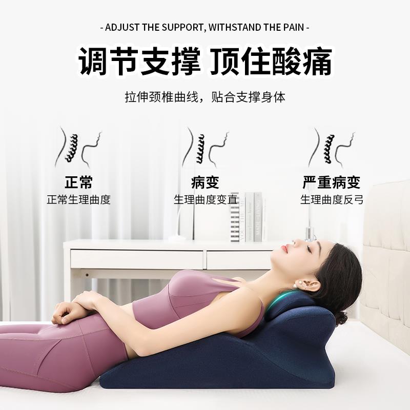 減压靠塾趴睡枕床头靠枕床上玩手机趴趴枕垫腿枕记忆棉下肢抬高垫