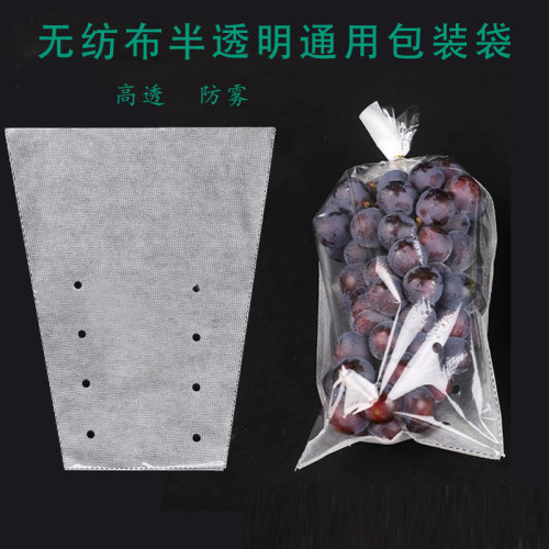 无纺布半透明葡萄包装袋