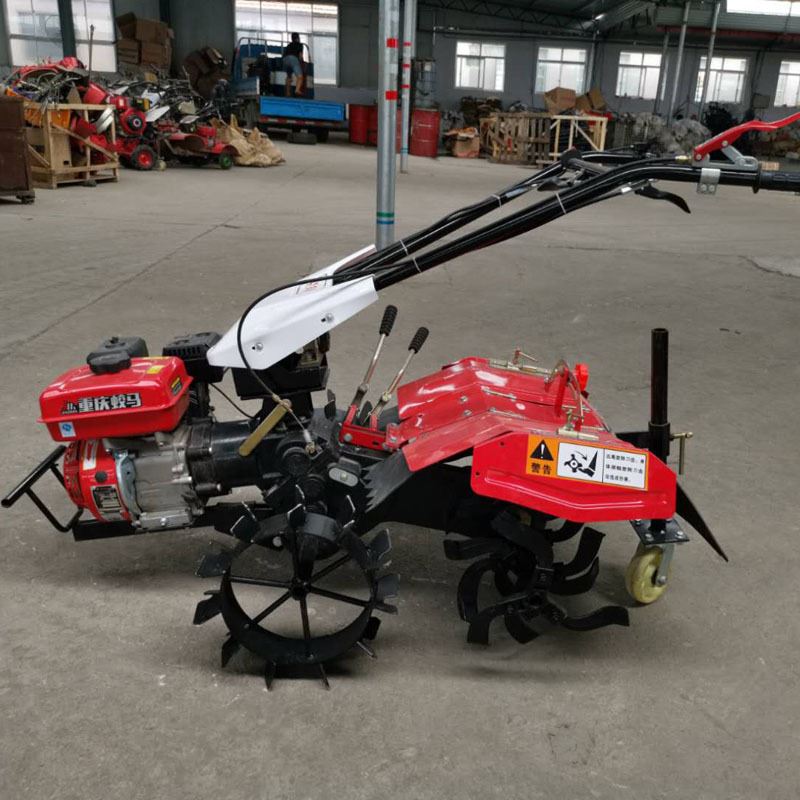 小型六轴旋耕微耕机多功能土壤开沟施肥起垄田园管理机
