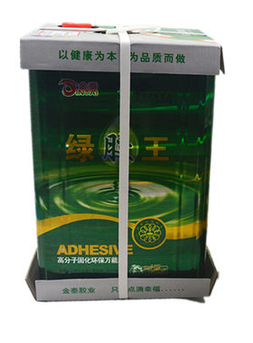 山东万能胶 开 3L分子环保绿胶王 地毯喷绘布草坪专用胶