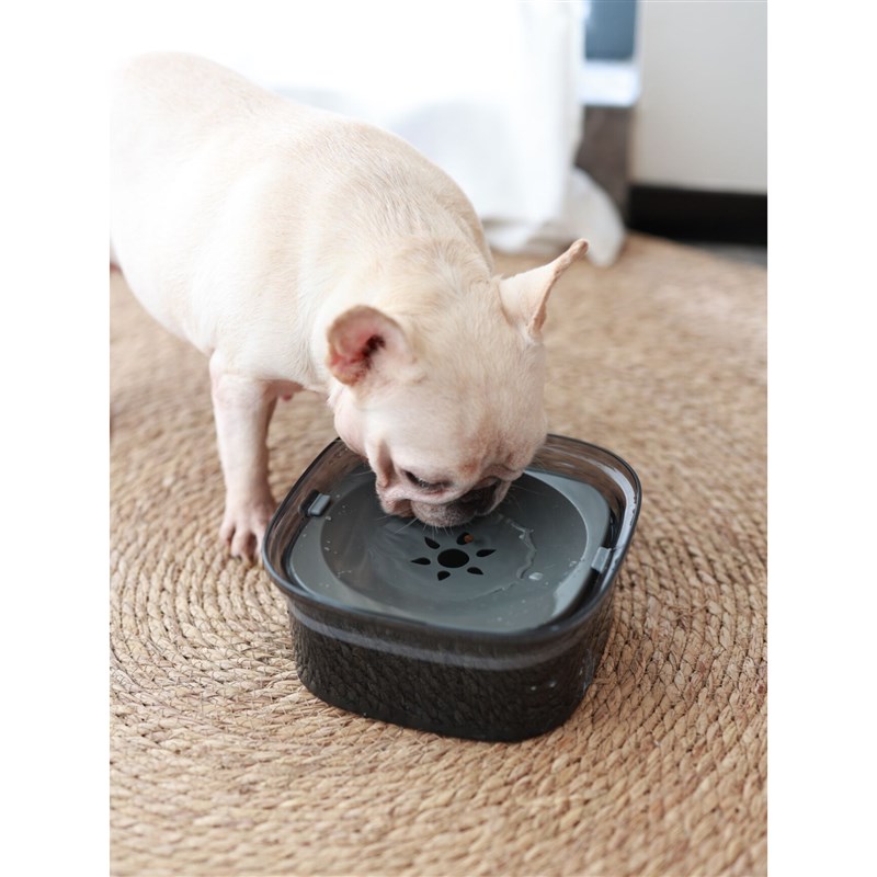 狗狗喝水碗不湿嘴猫水碗猫咪护颈狗浮力水盆宠物防打翻漂浮饮水器